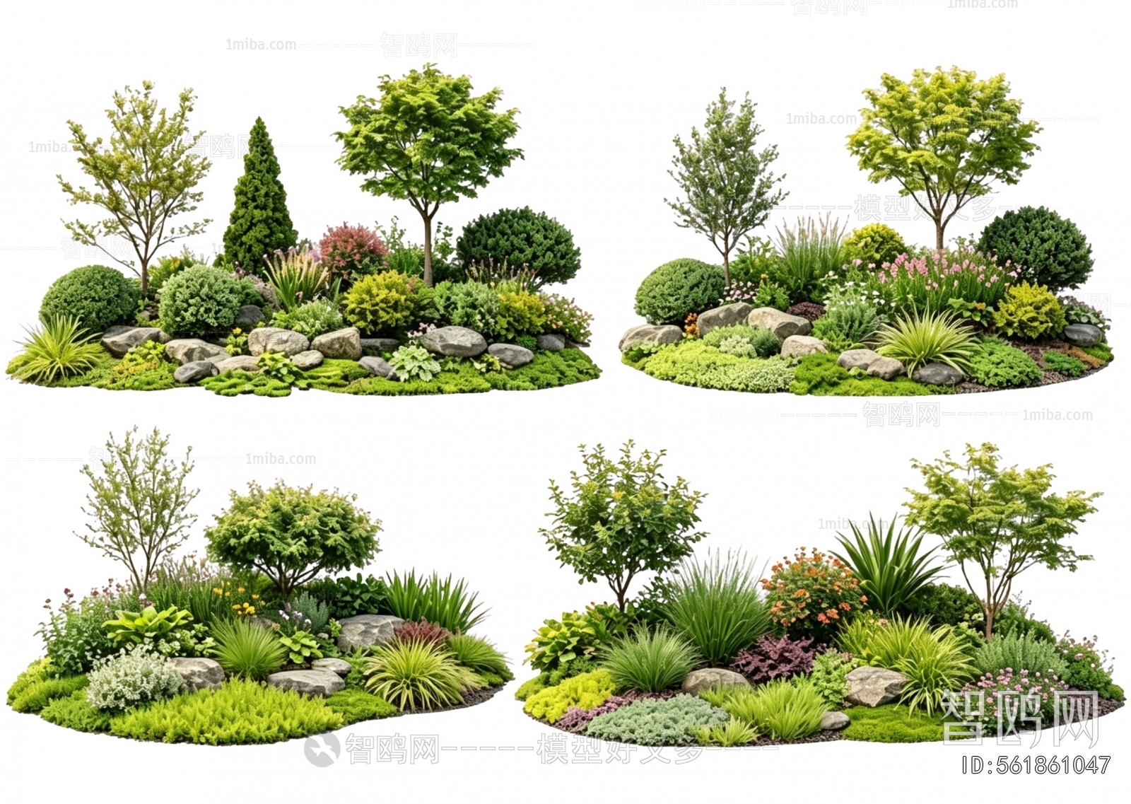 New Chinese Style Plant Landscaping