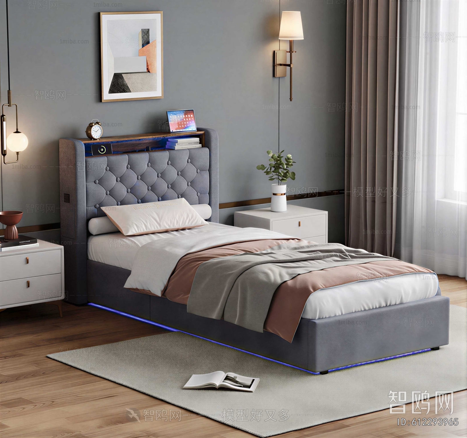 Modern Single Bed