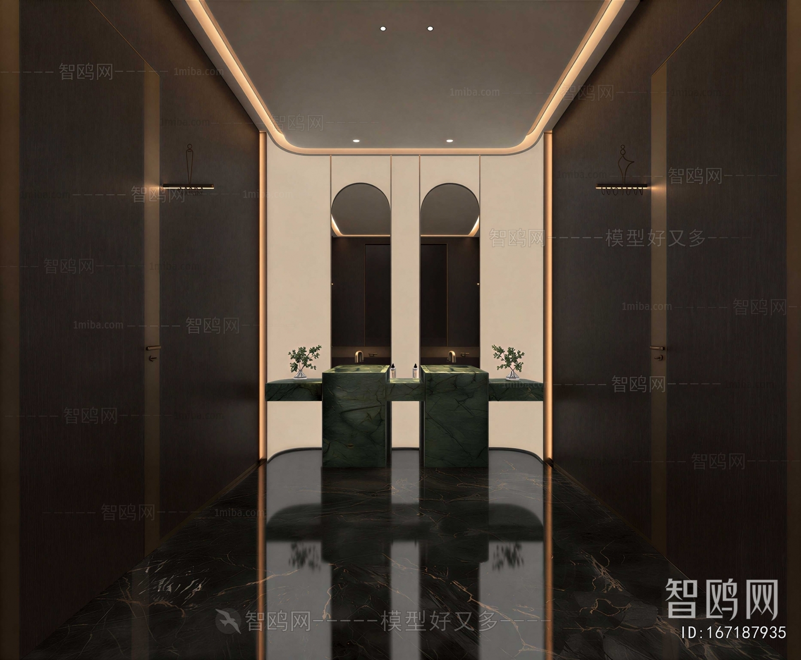 Modern Public Toilet
