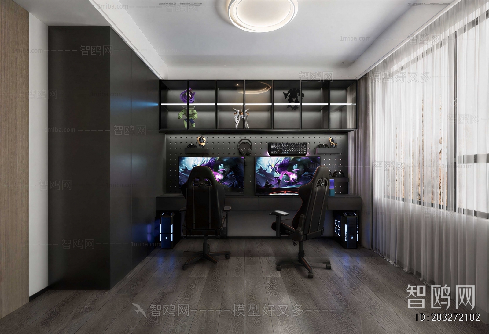 Modern E-sports Room