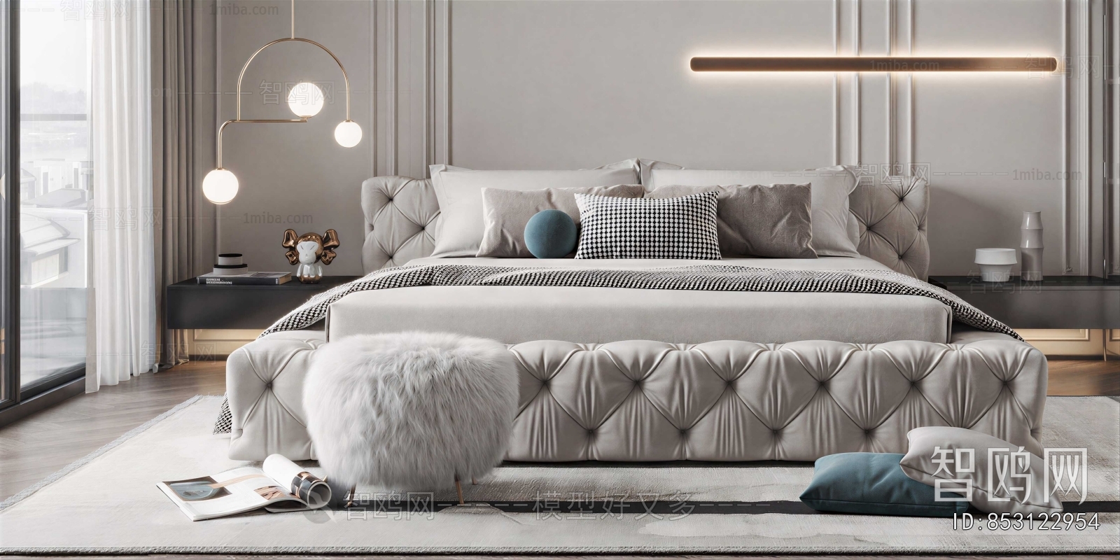 Modern Double Bed
