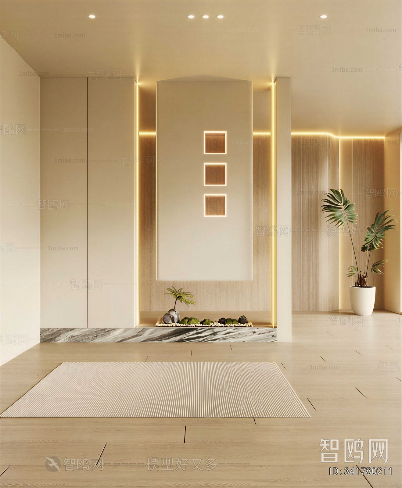 Modern Hallway