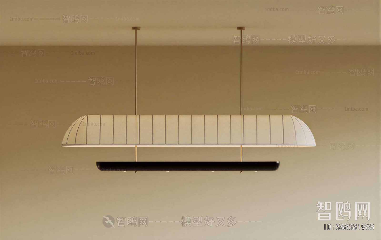 Modern Long Chandelier
