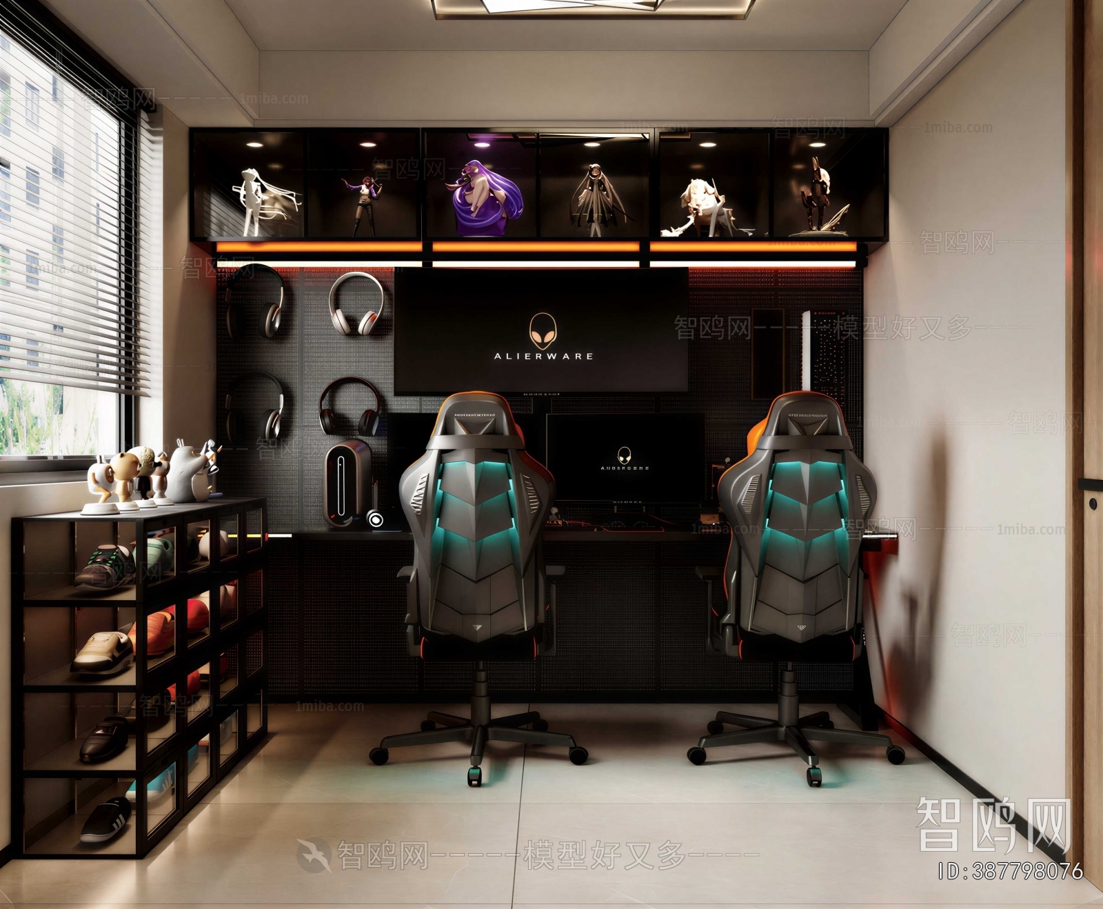 Modern E-sports Room