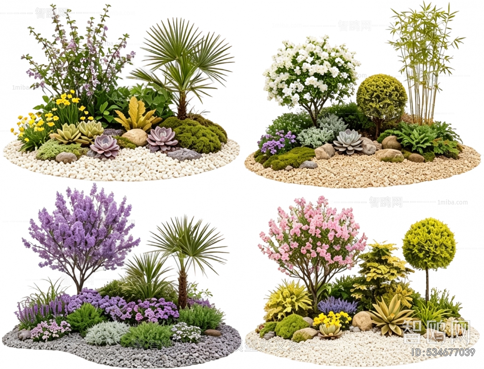 New Chinese Style Plant Landscaping