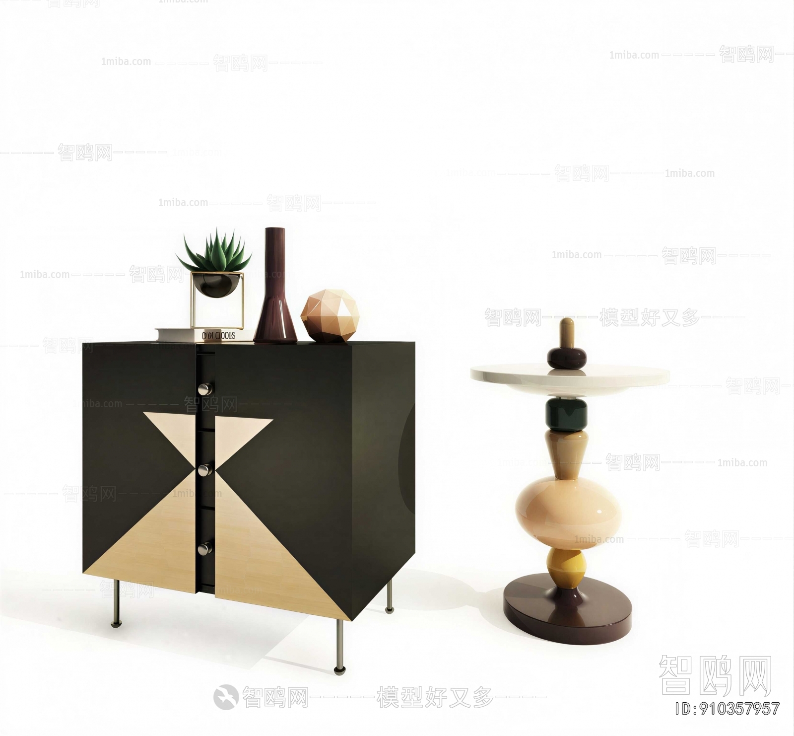 Modern Side Cabinet