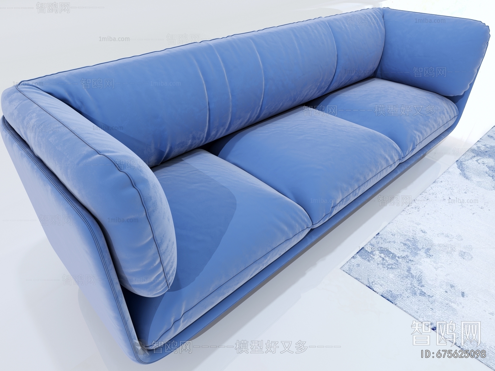 Modern Three-seat Sofa