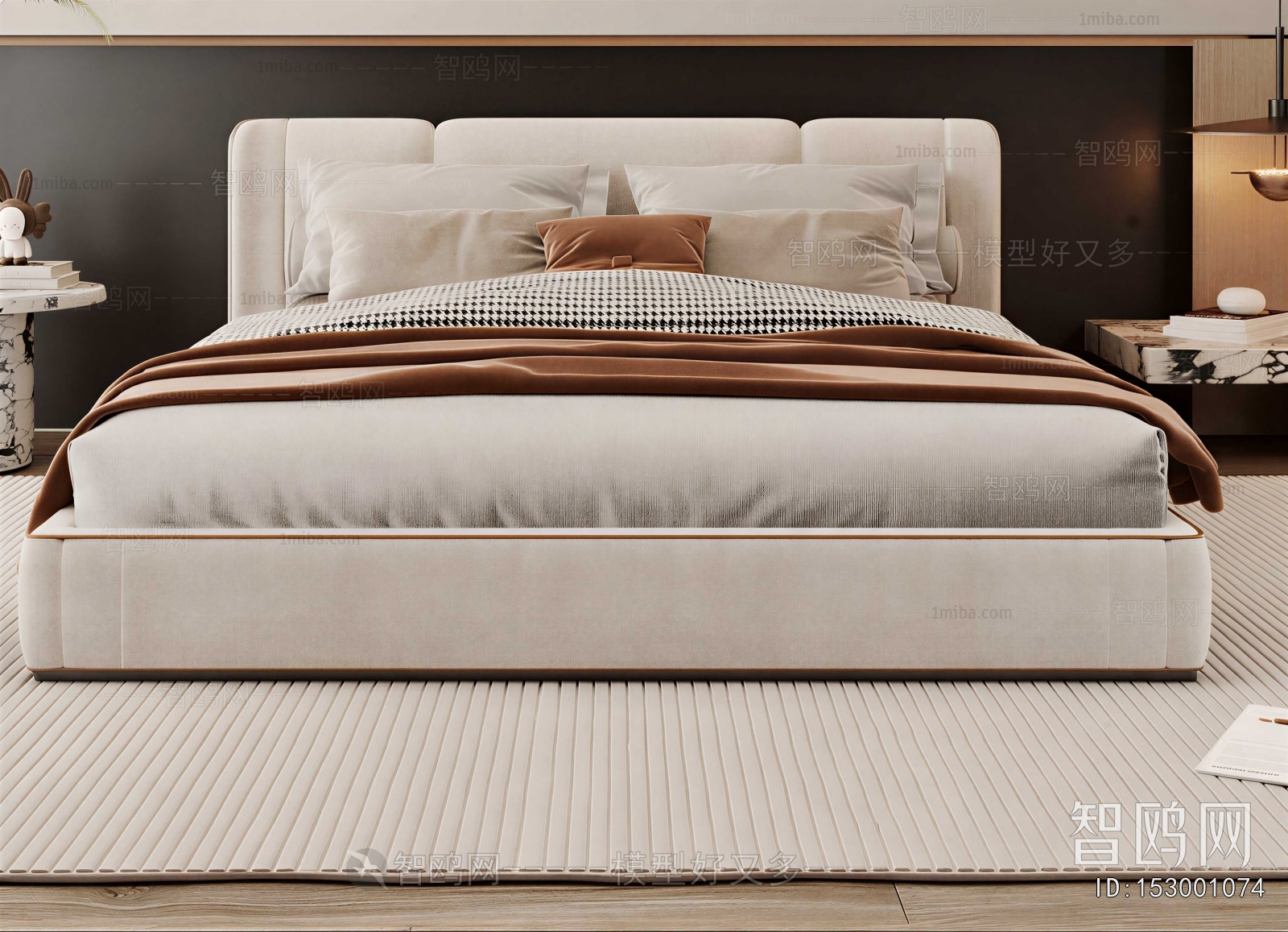 Modern Double Bed