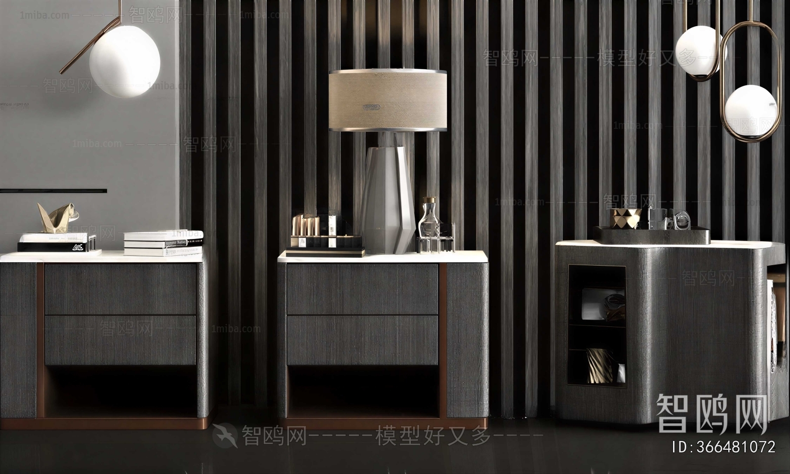 Modern Bedside Cupboard