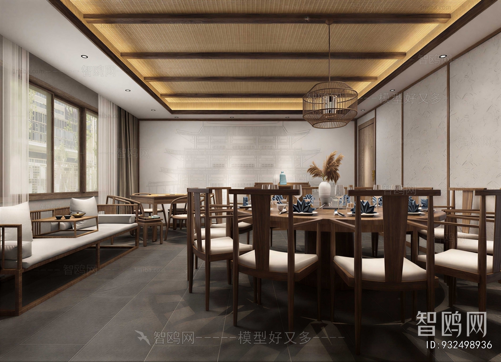 New Chinese Style Restaurant Box