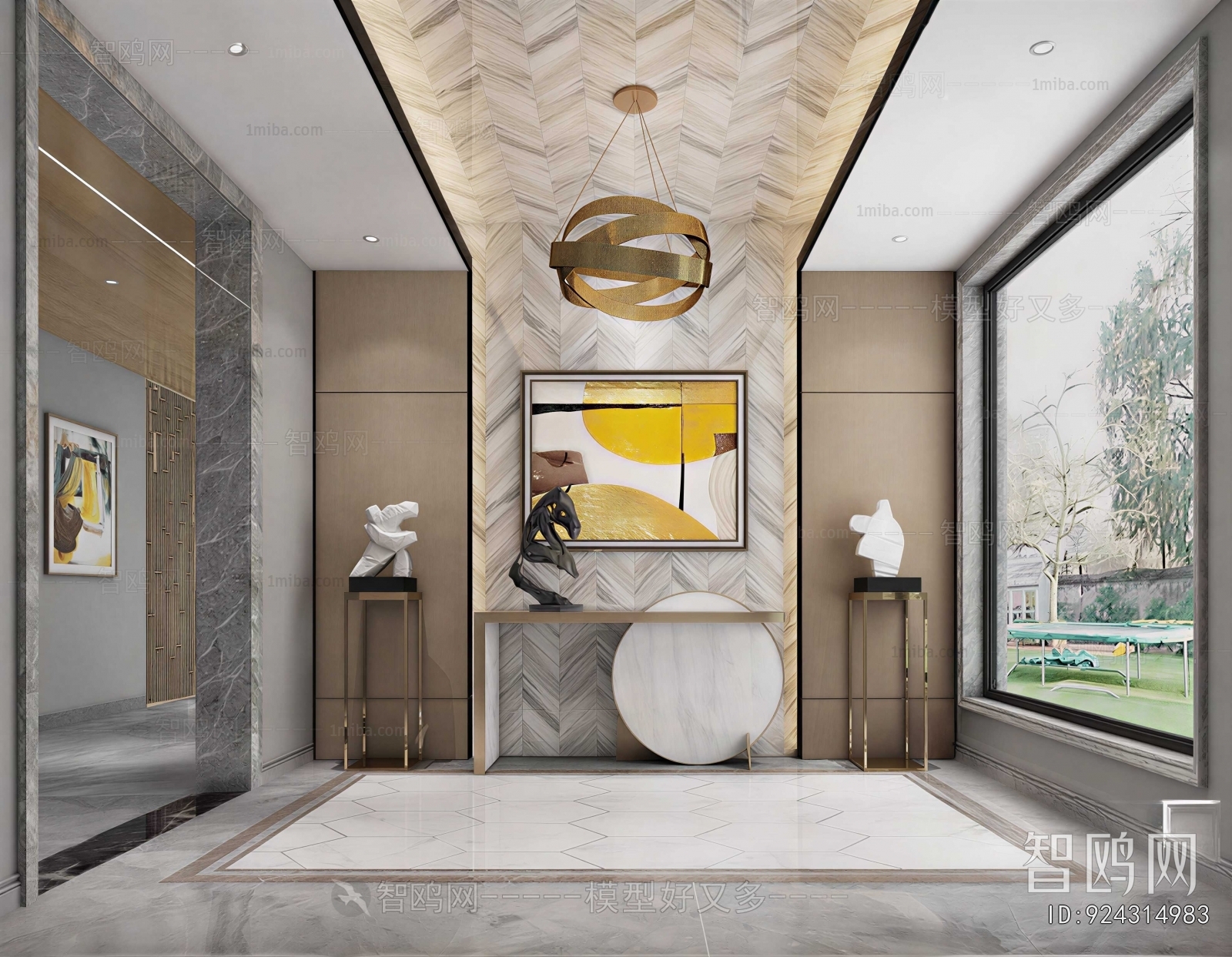 Modern Hallway