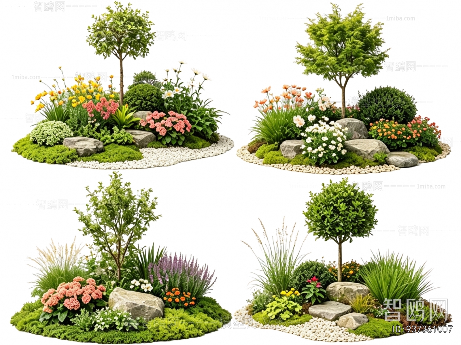 New Chinese Style Plant Landscaping