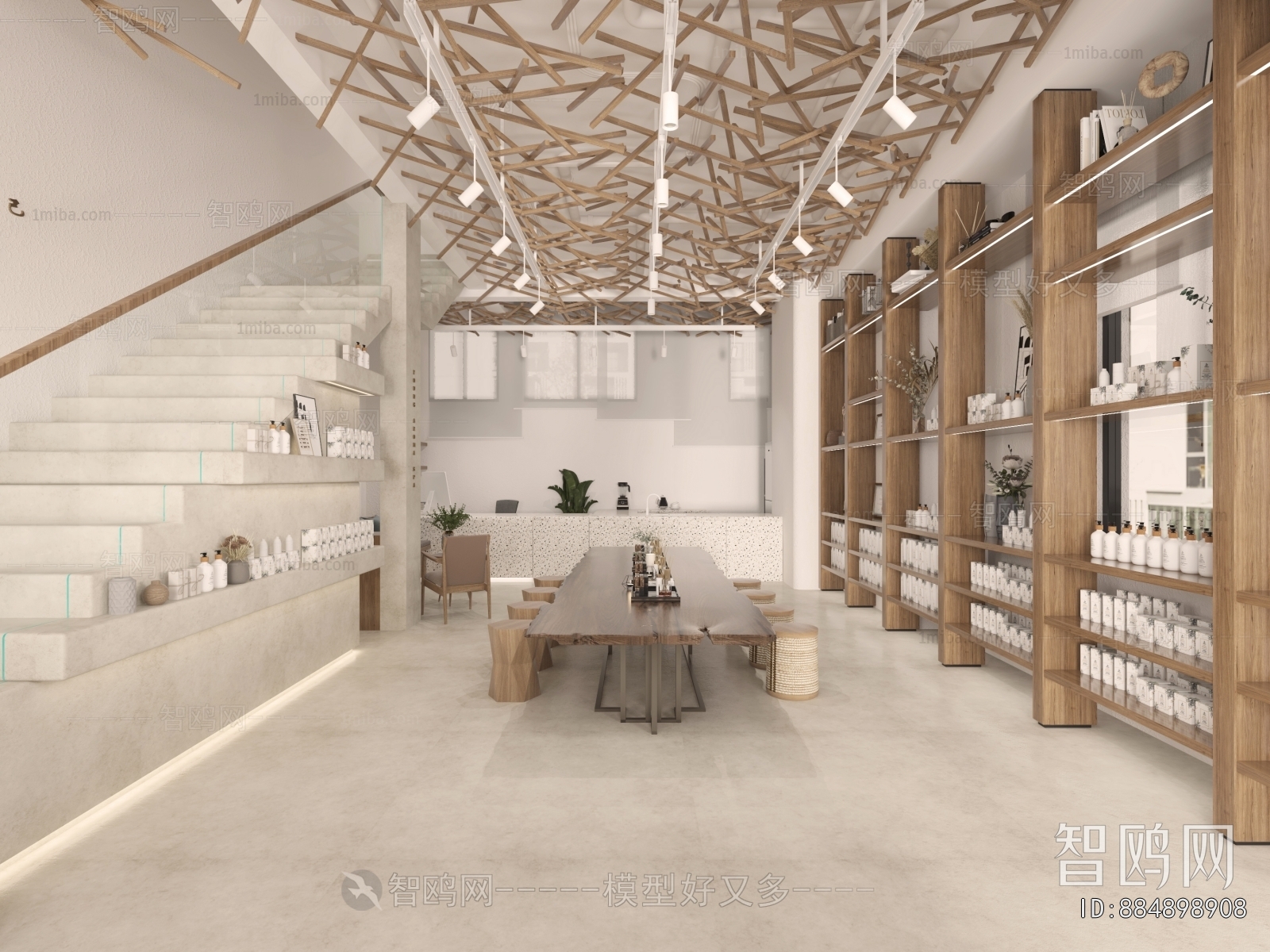 Wabi-sabi Style Beauty Salon