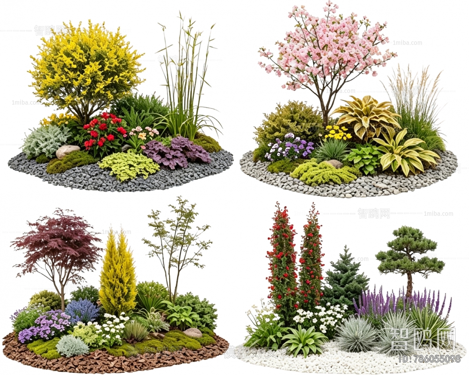 New Chinese Style Plant Landscaping