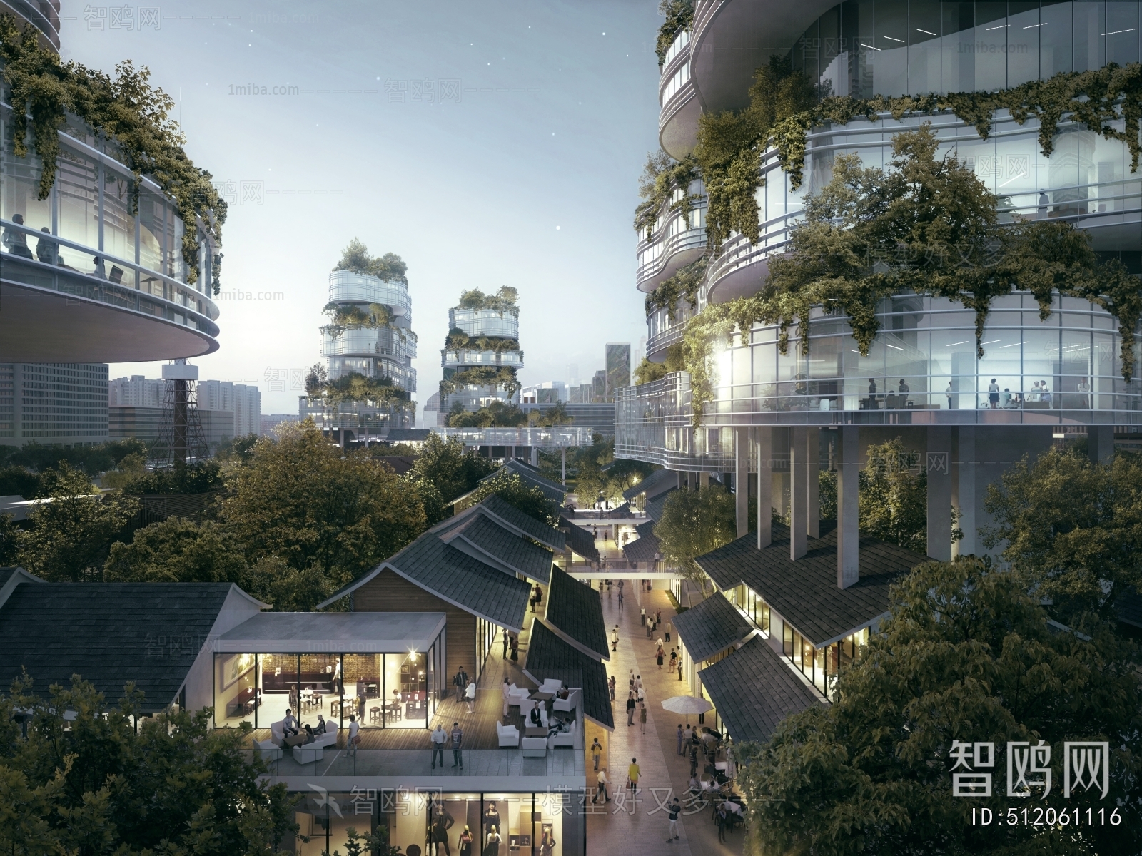 Modern Appearance Of Commercial Building