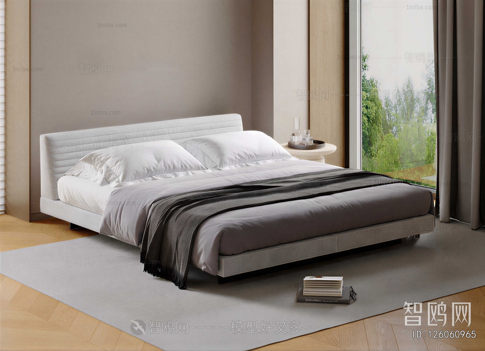 Modern Double Bed