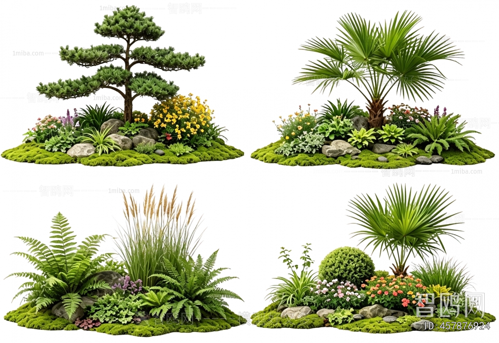 New Chinese Style Plant Landscaping