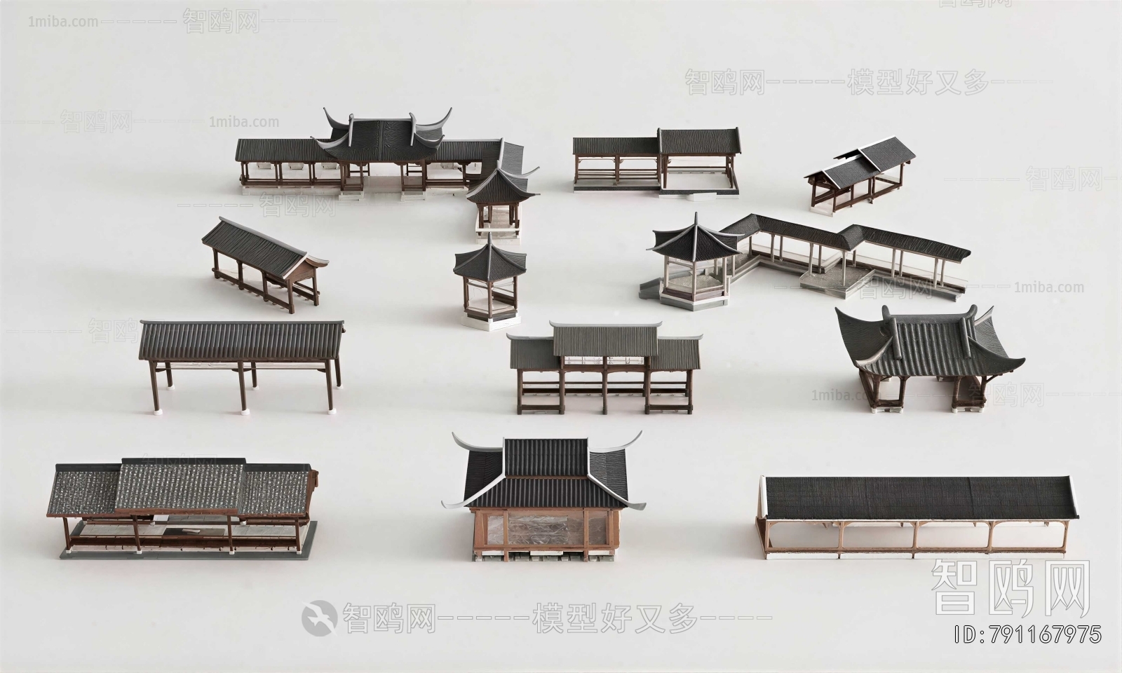 New Chinese Style Gallery Frame