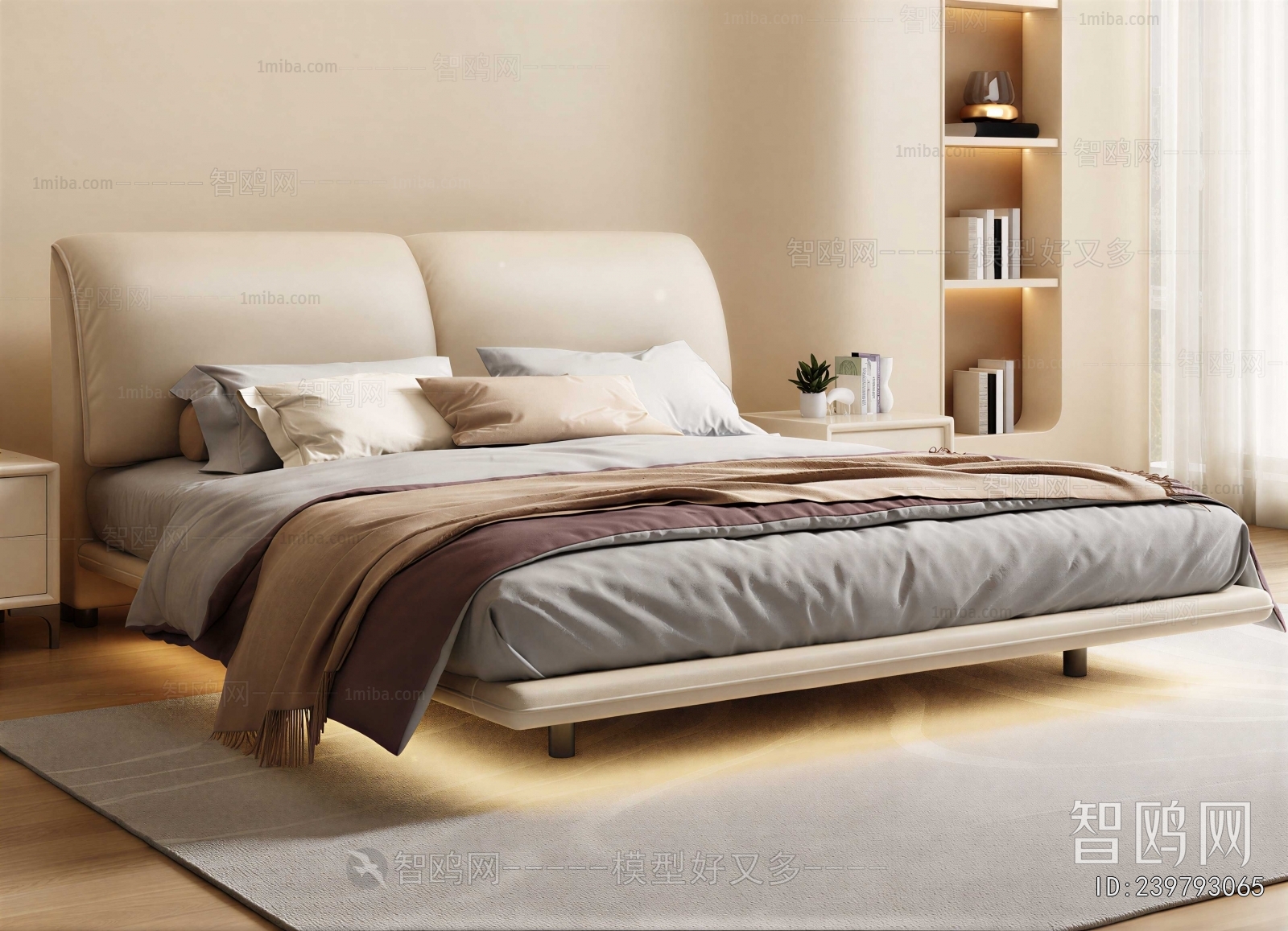 Modern Double Bed