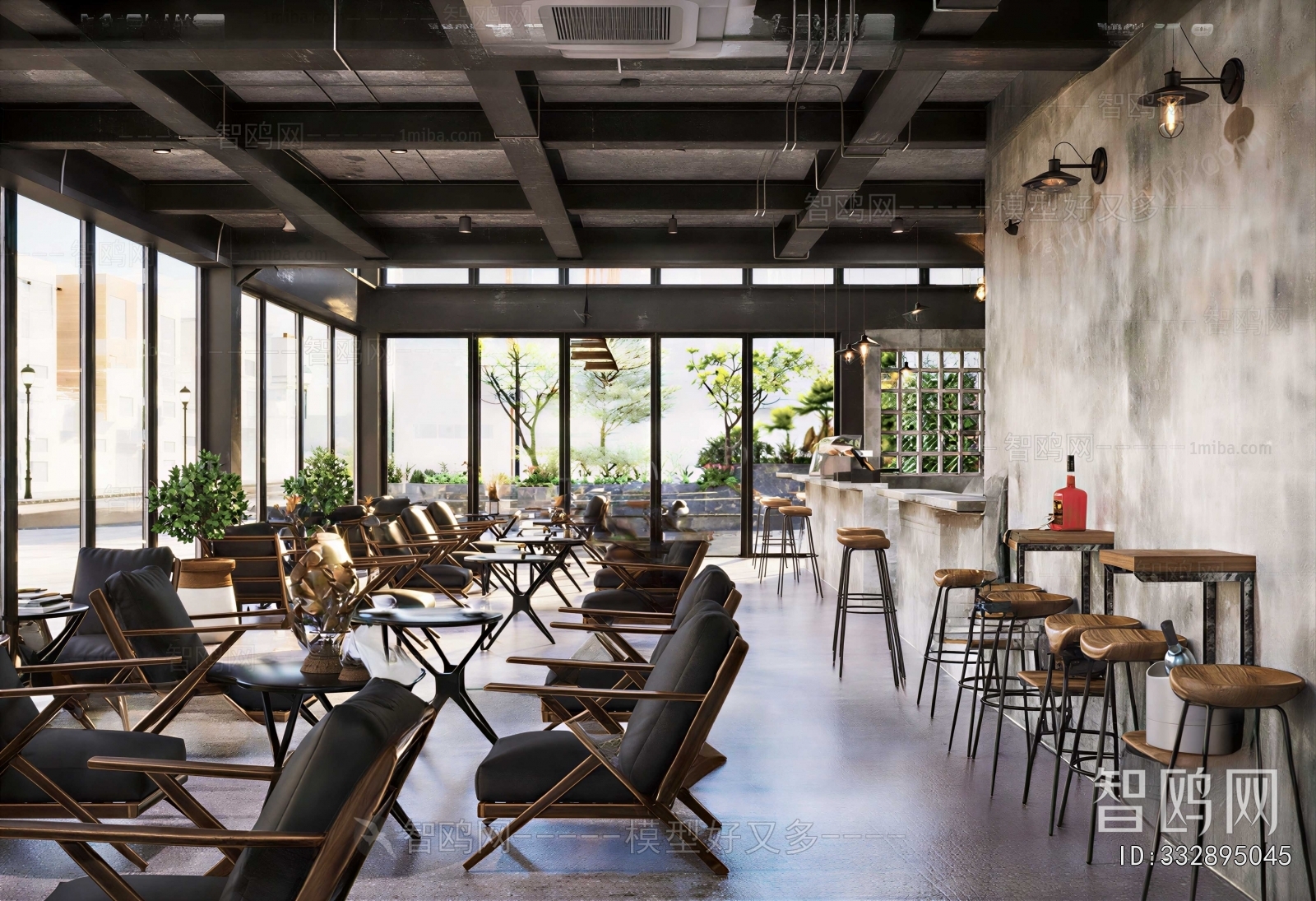 Industrial Style Cafe