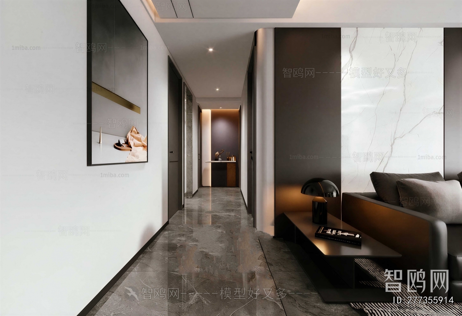 Modern Hallway