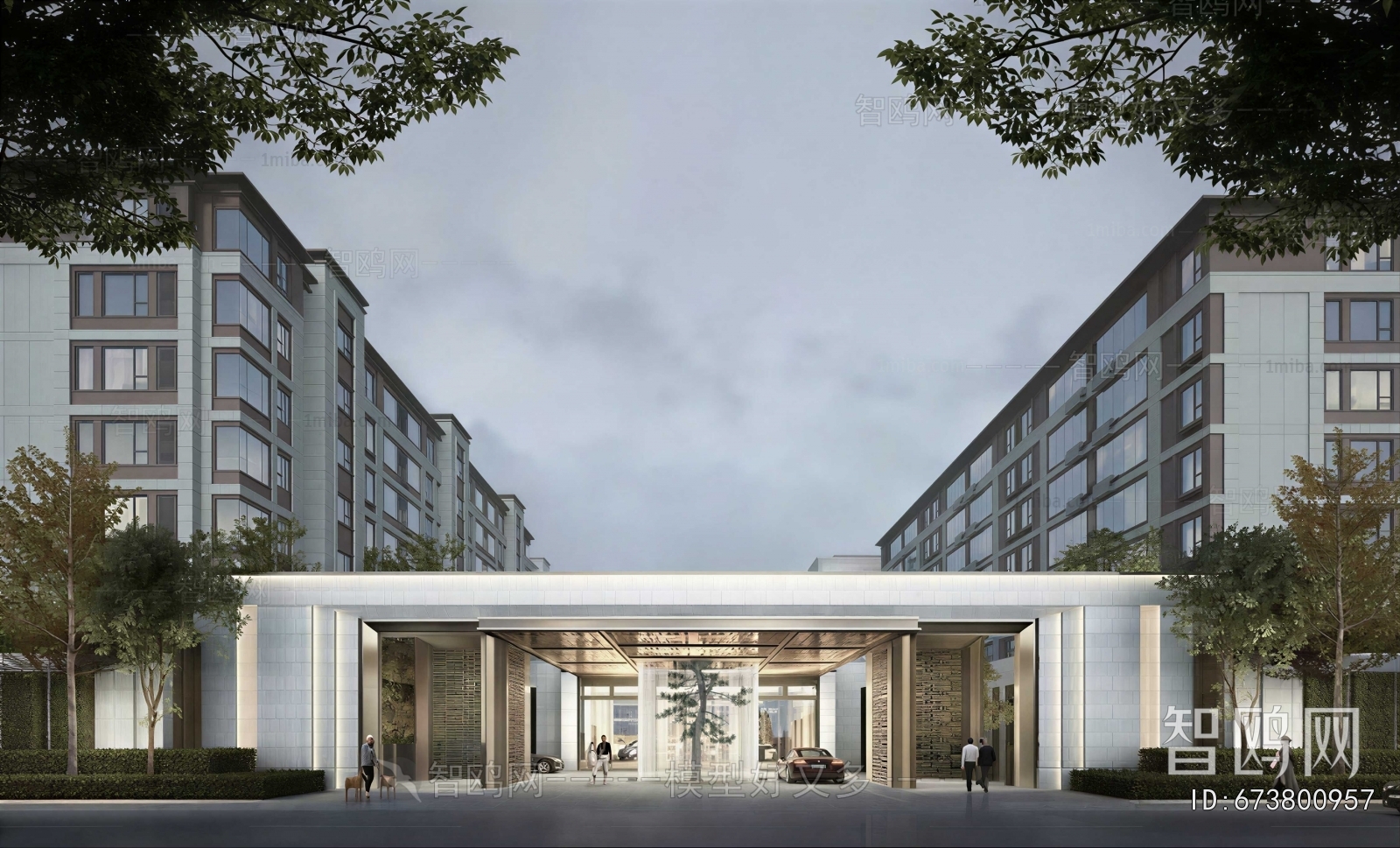 Modern Facade Element