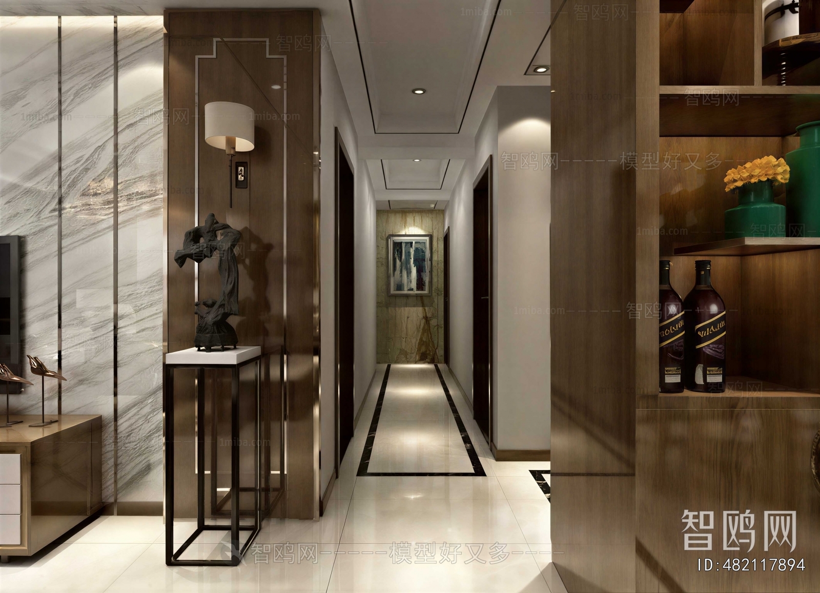 Modern Hallway