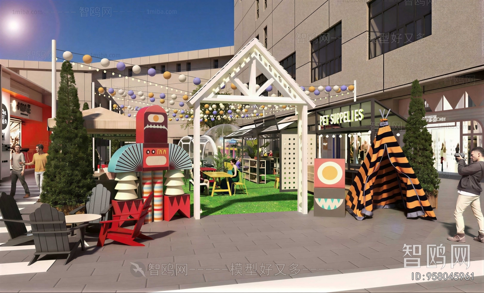 Modern Commercial Street