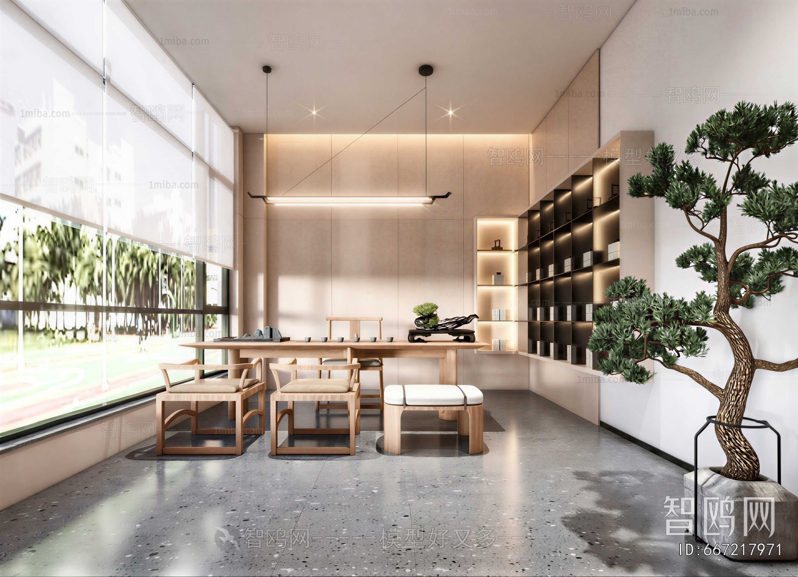 New Chinese Style Tea House