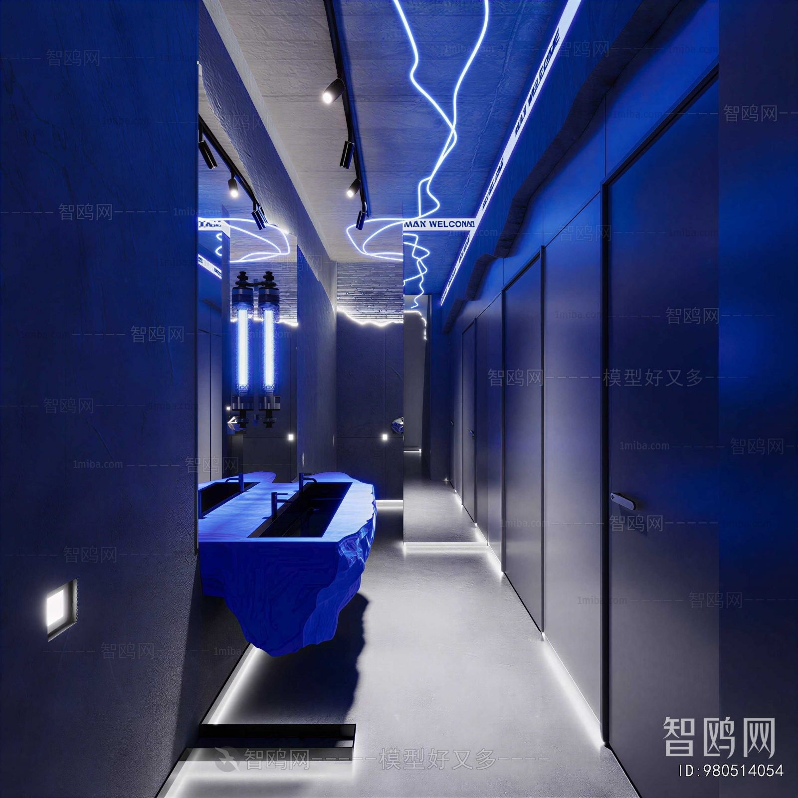Modern Public Toilet