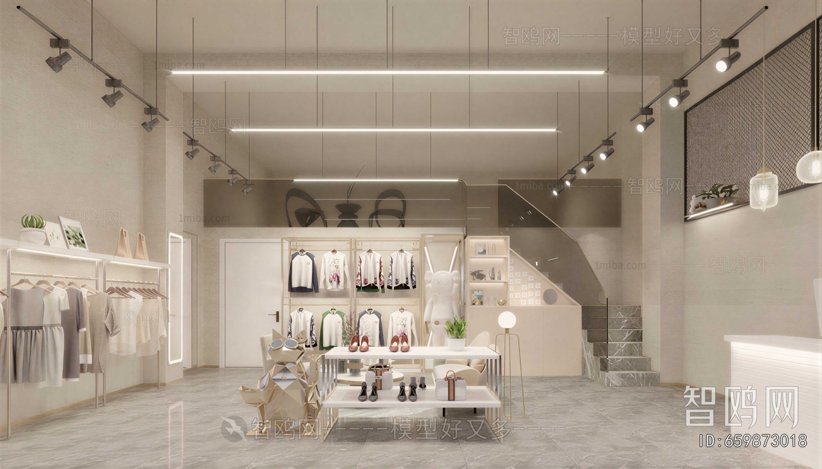 Modern Clothing Store