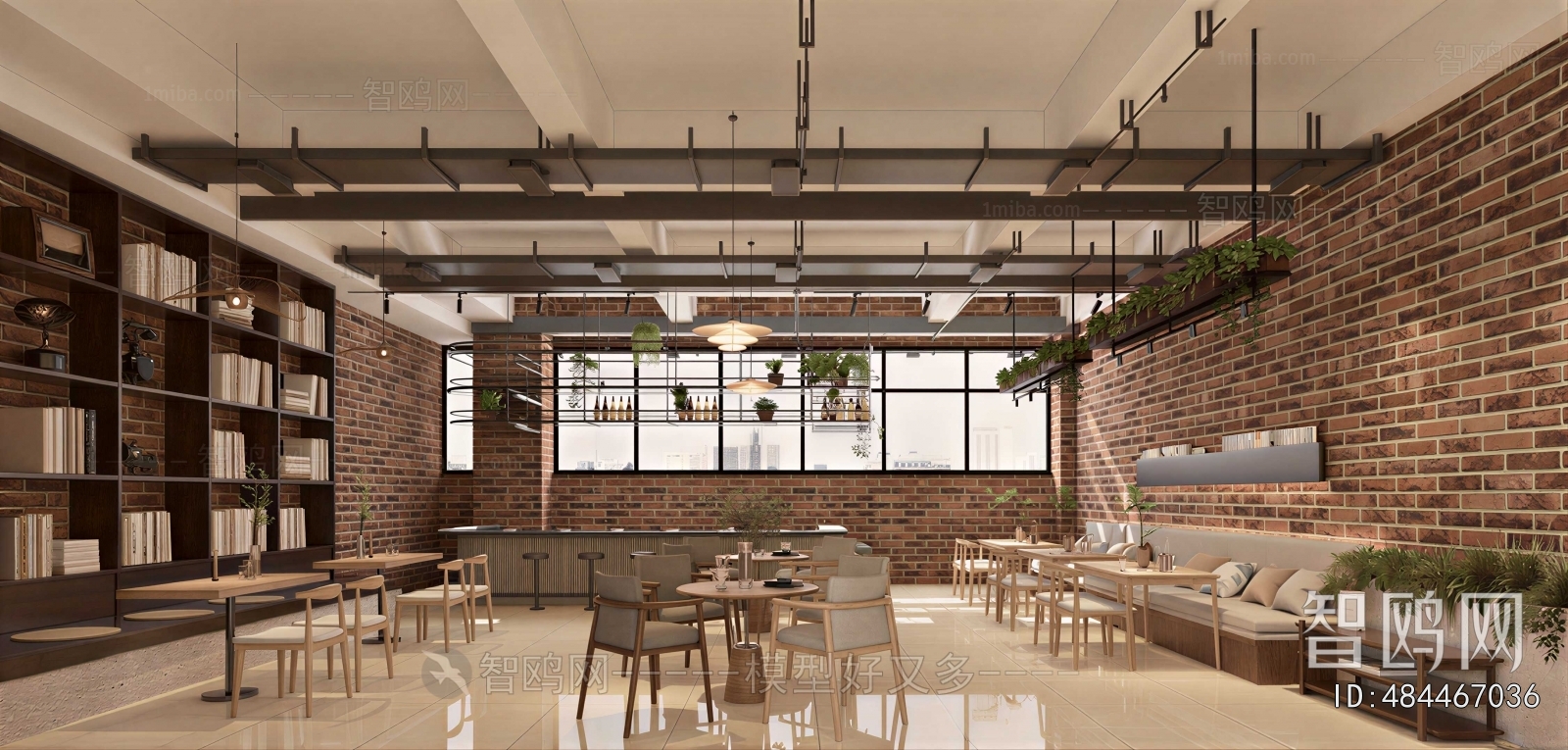 Industrial Style Cafe