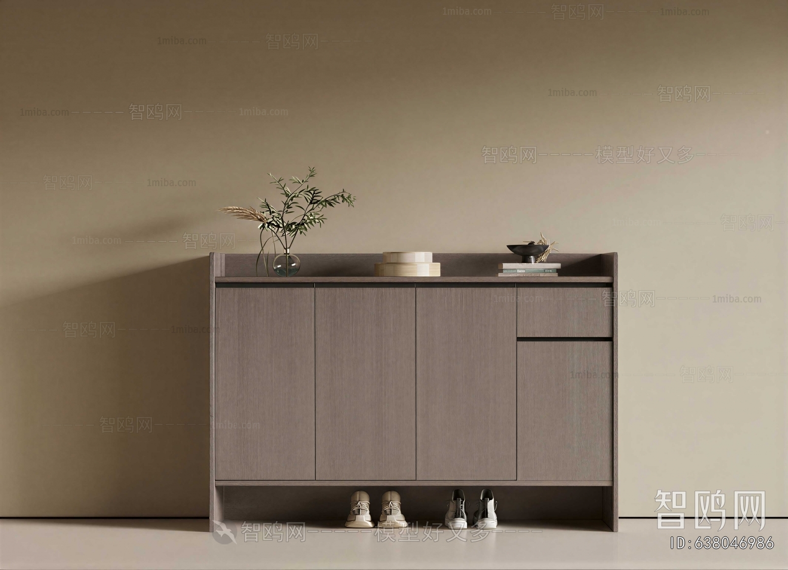 Modern Shoe Cabinet