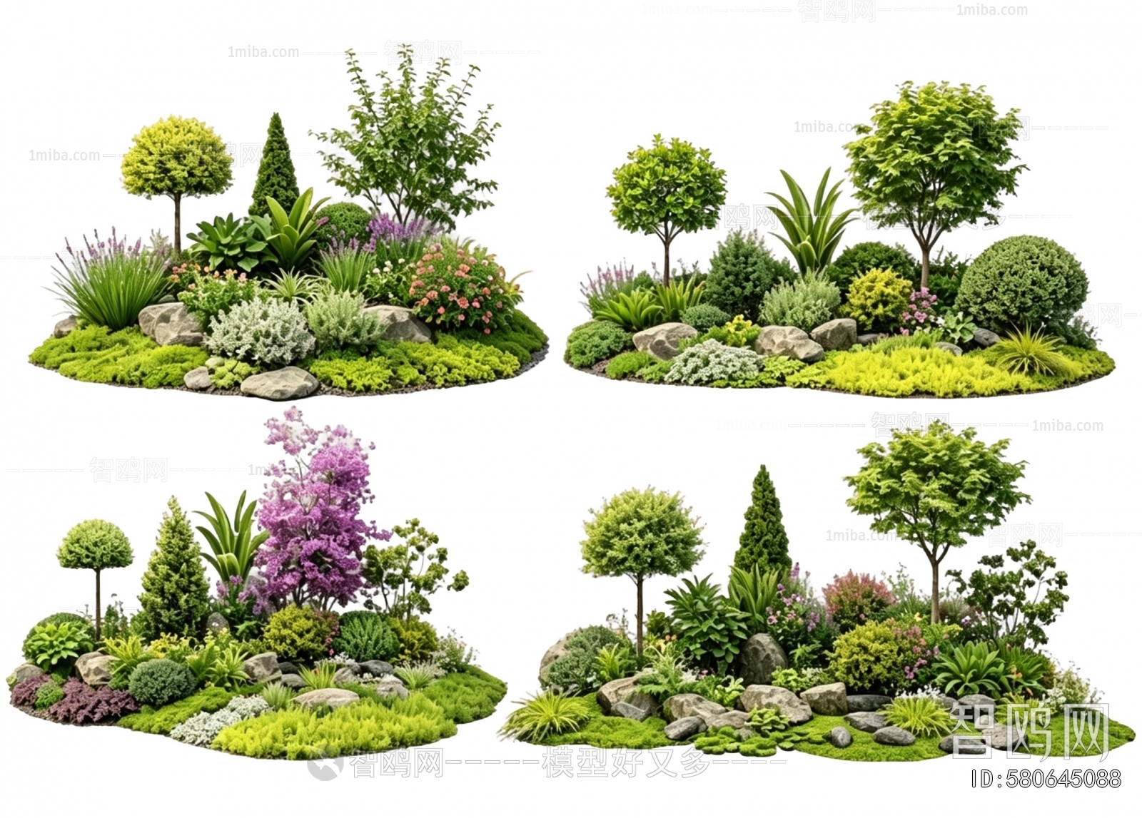 New Chinese Style Plant Landscaping