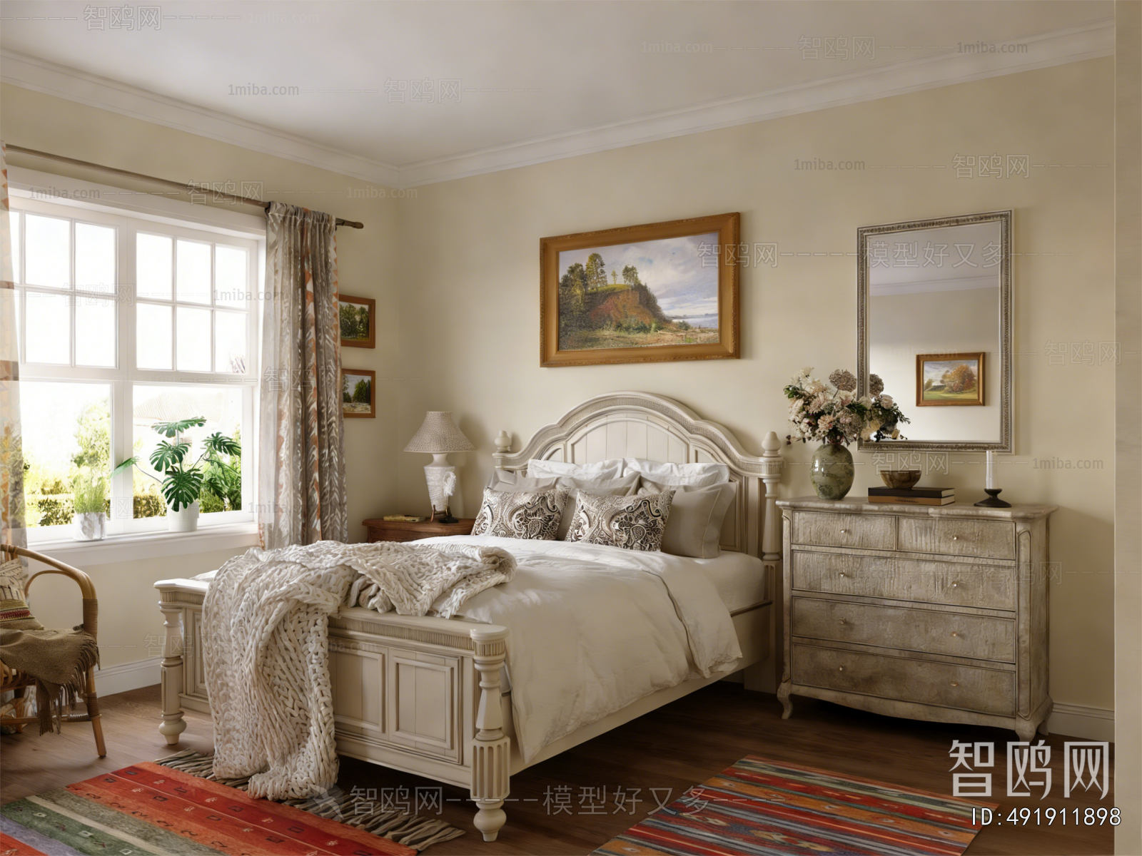 American Style Bedroom