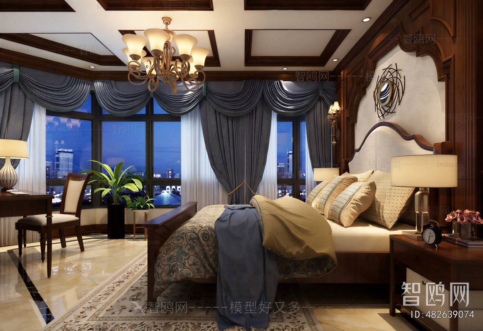 American Style Bedroom