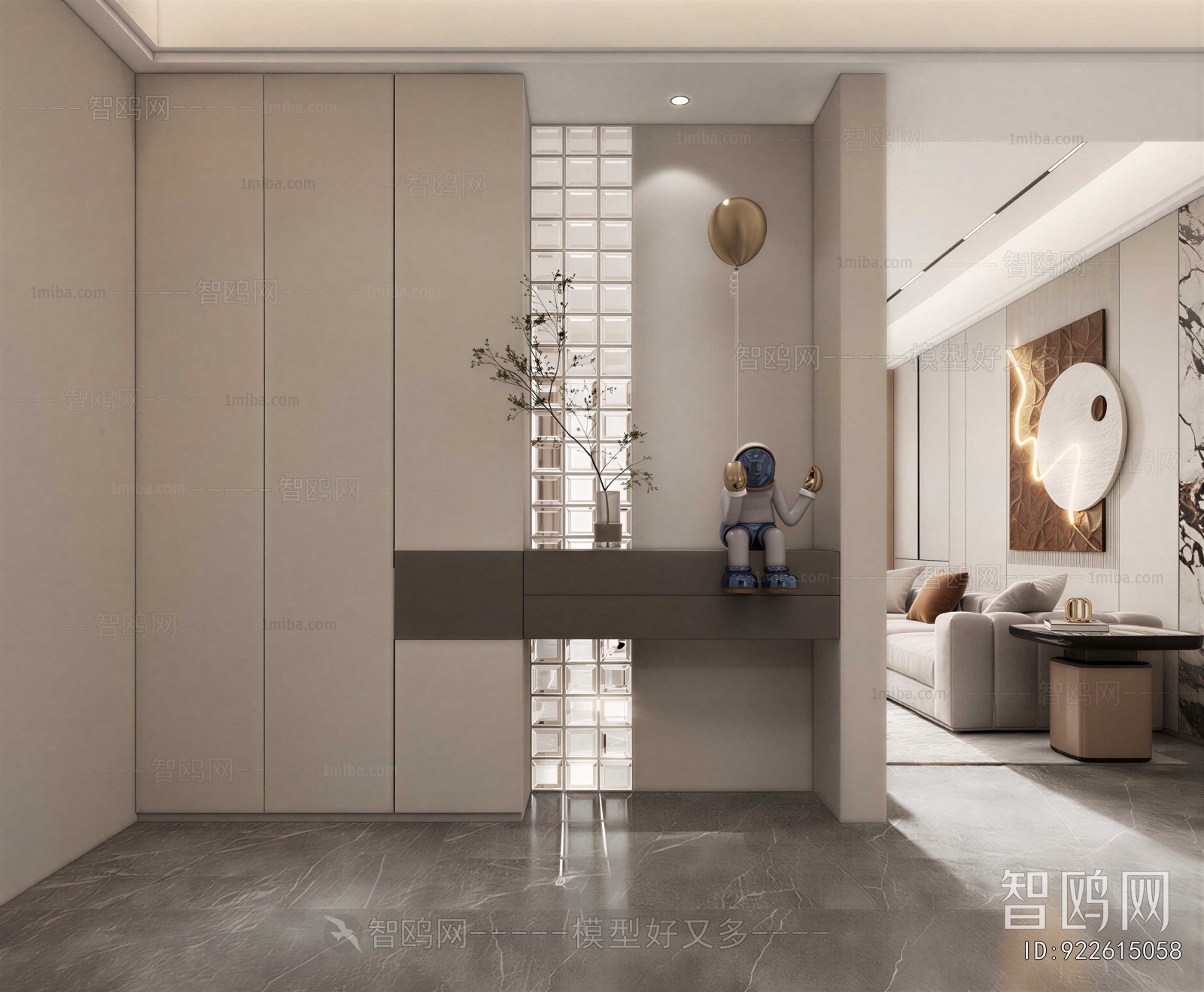 Modern Hallway