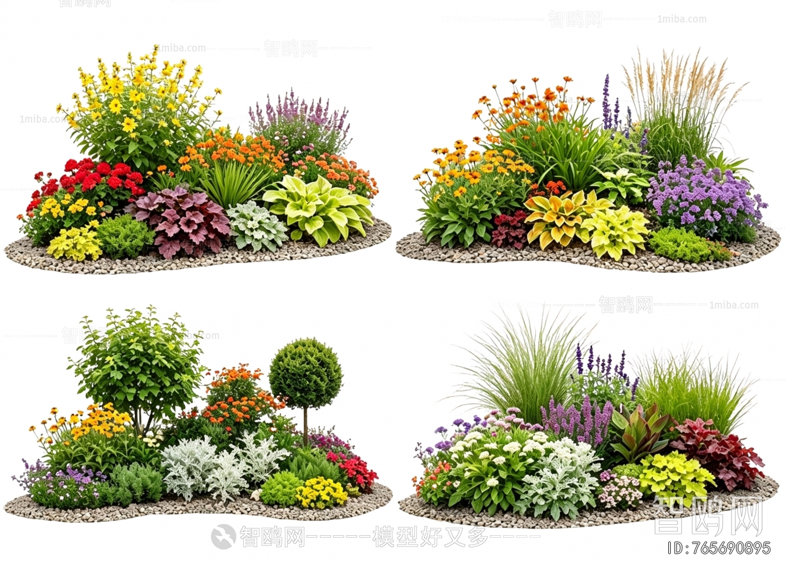 New Chinese Style Plant Landscaping