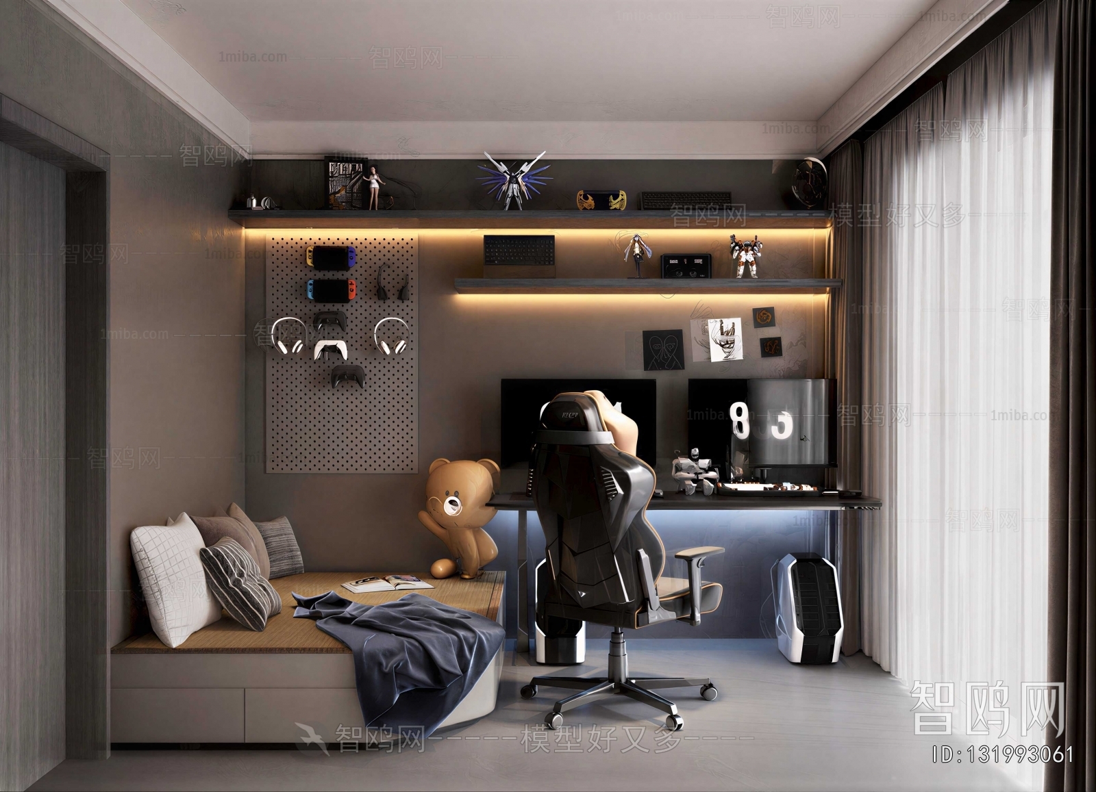 Modern E-sports Room