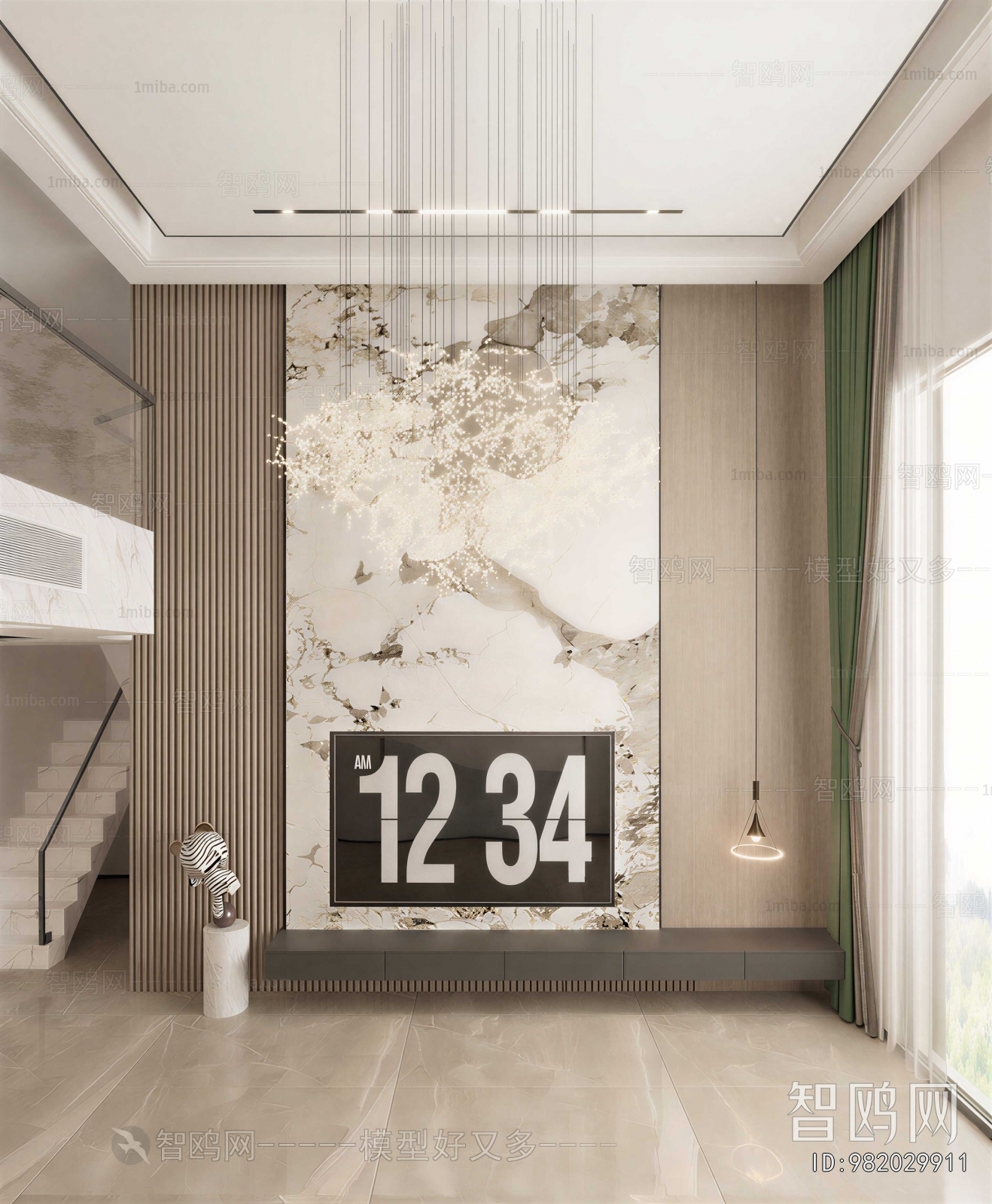 Modern TV Wall
