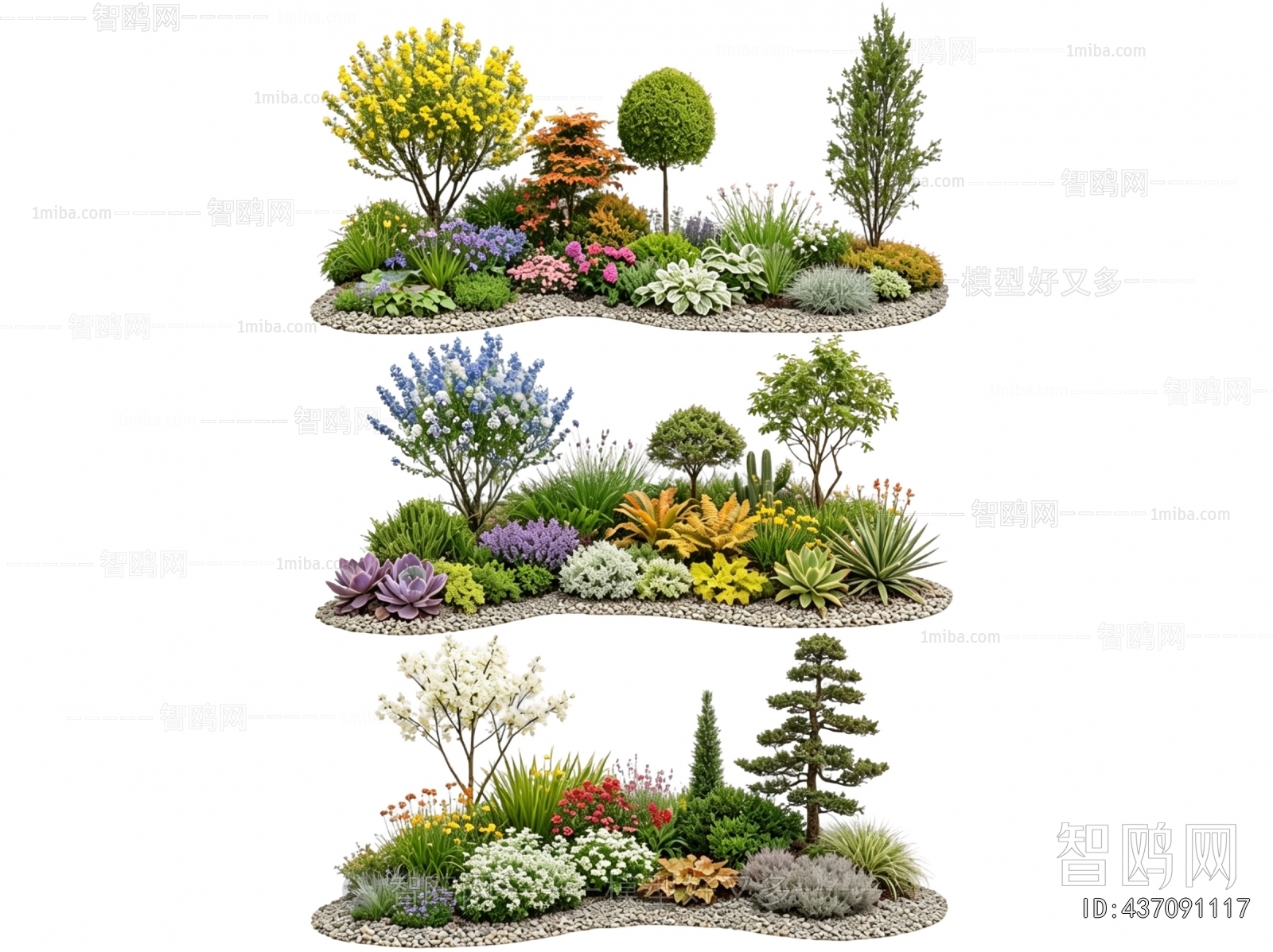 New Chinese Style Plant Landscaping