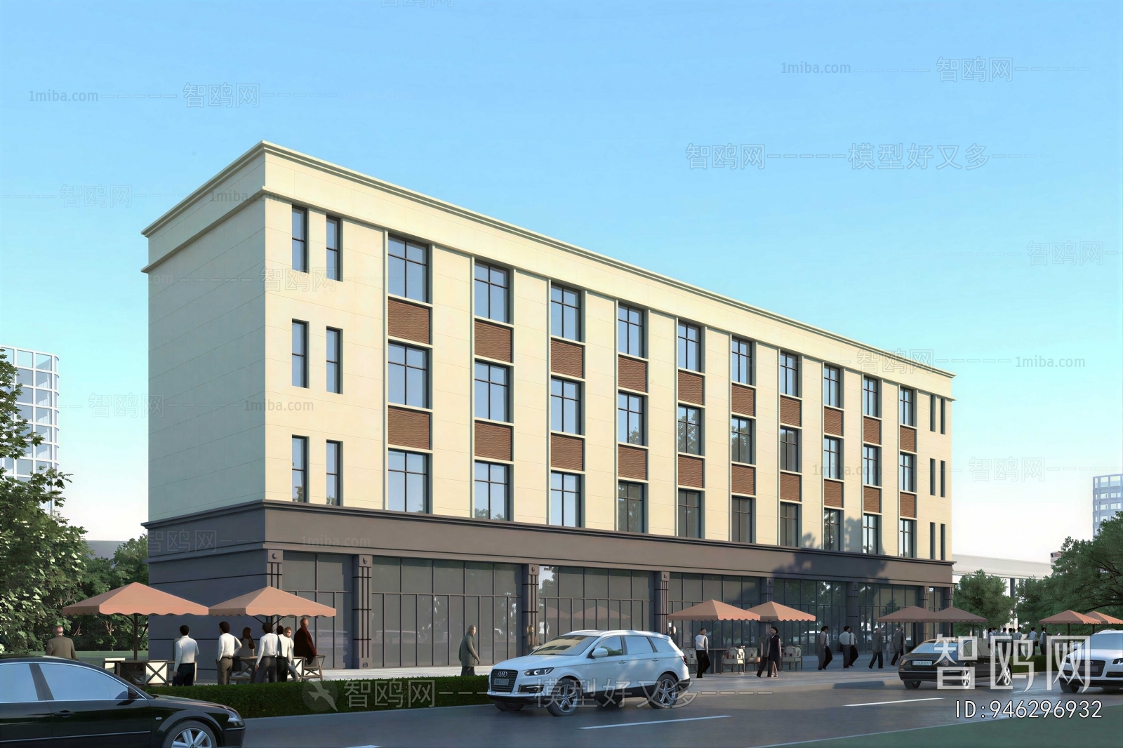 Modern Appearance Of Commercial Building
