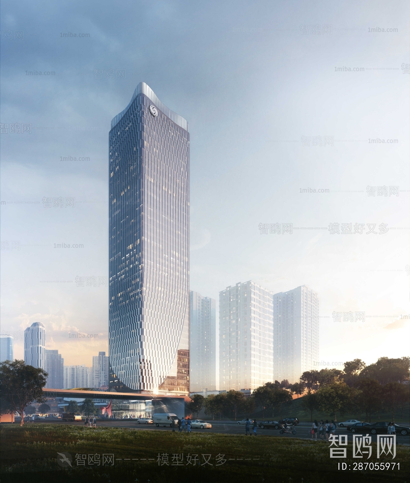 Modern Appearance Of Commercial Building