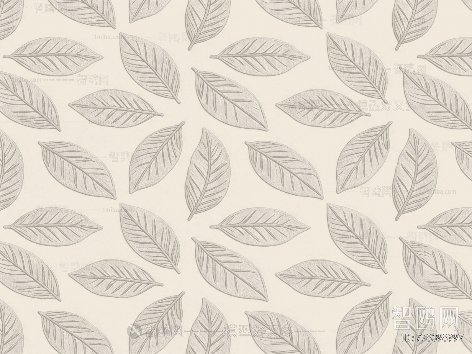 Animal And Plant Pattern Wallpaper
