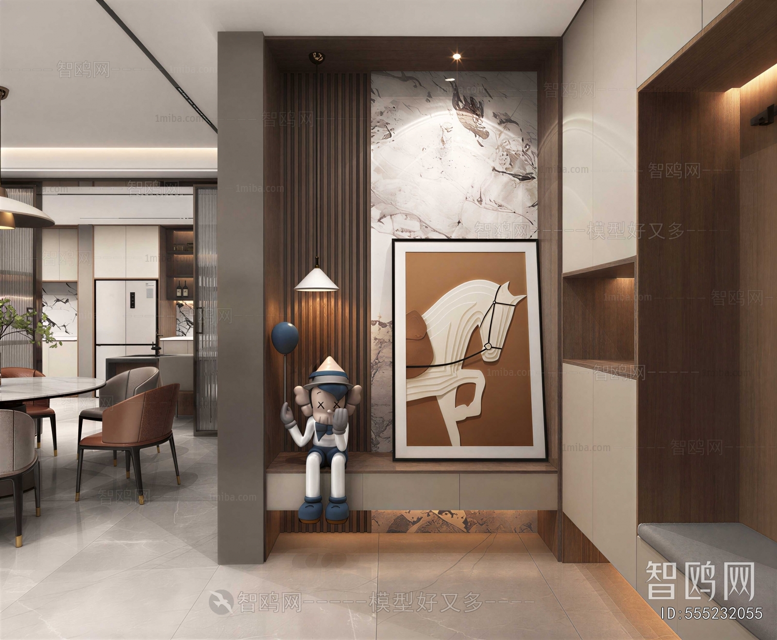 Modern Hallway