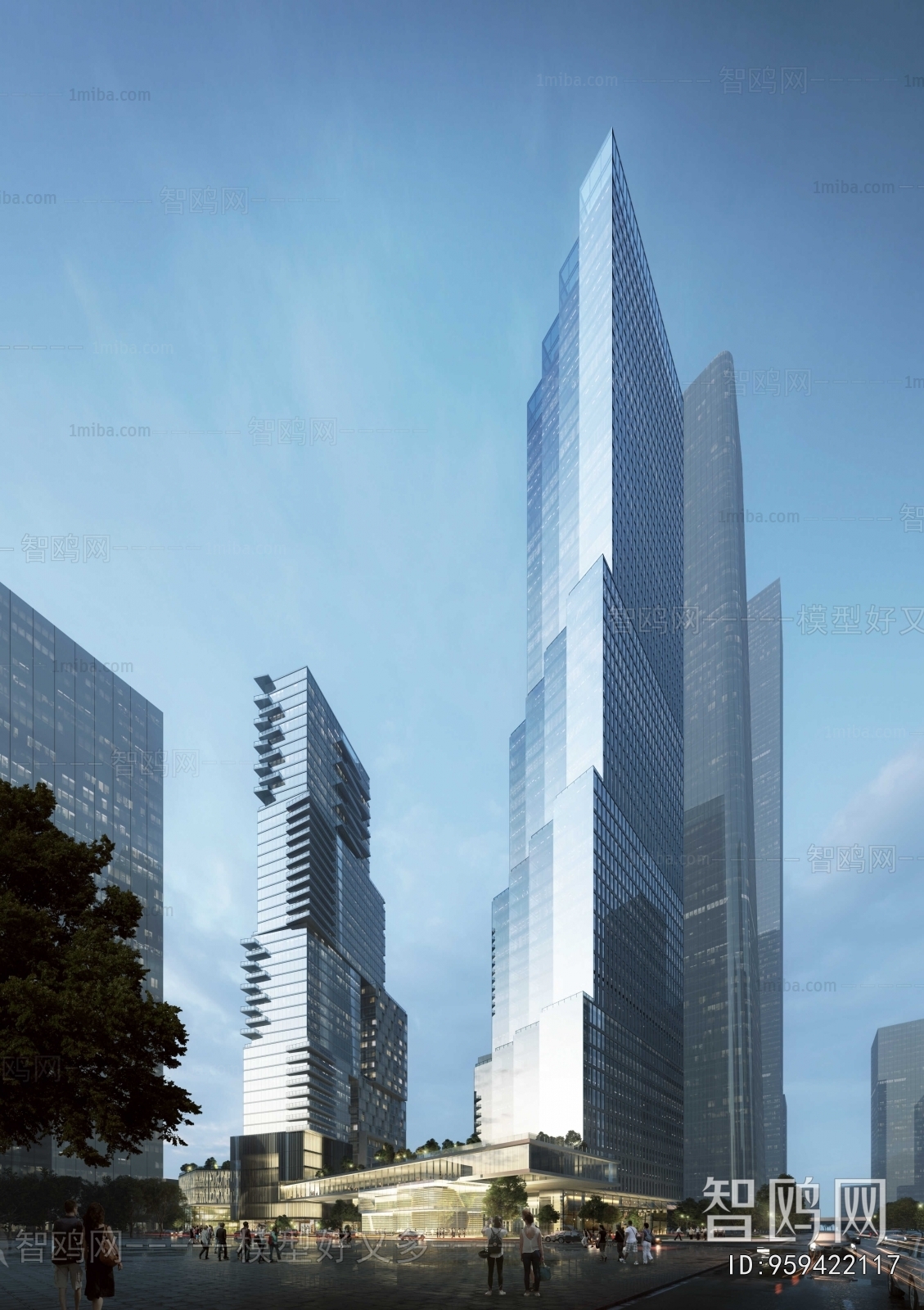 Modern Appearance Of Commercial Building