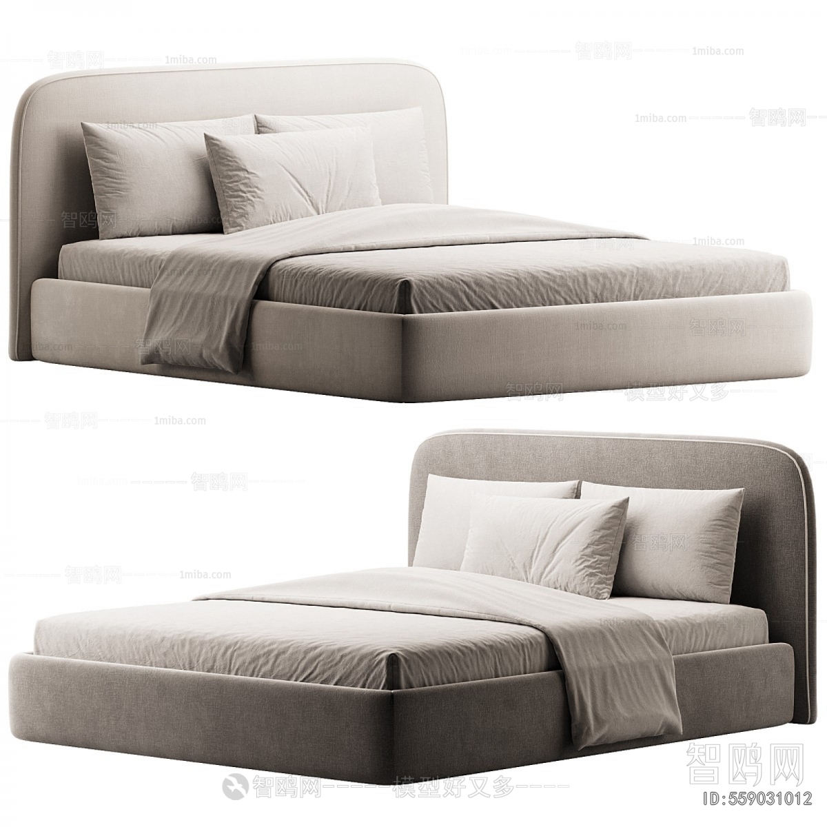Modern Double Bed