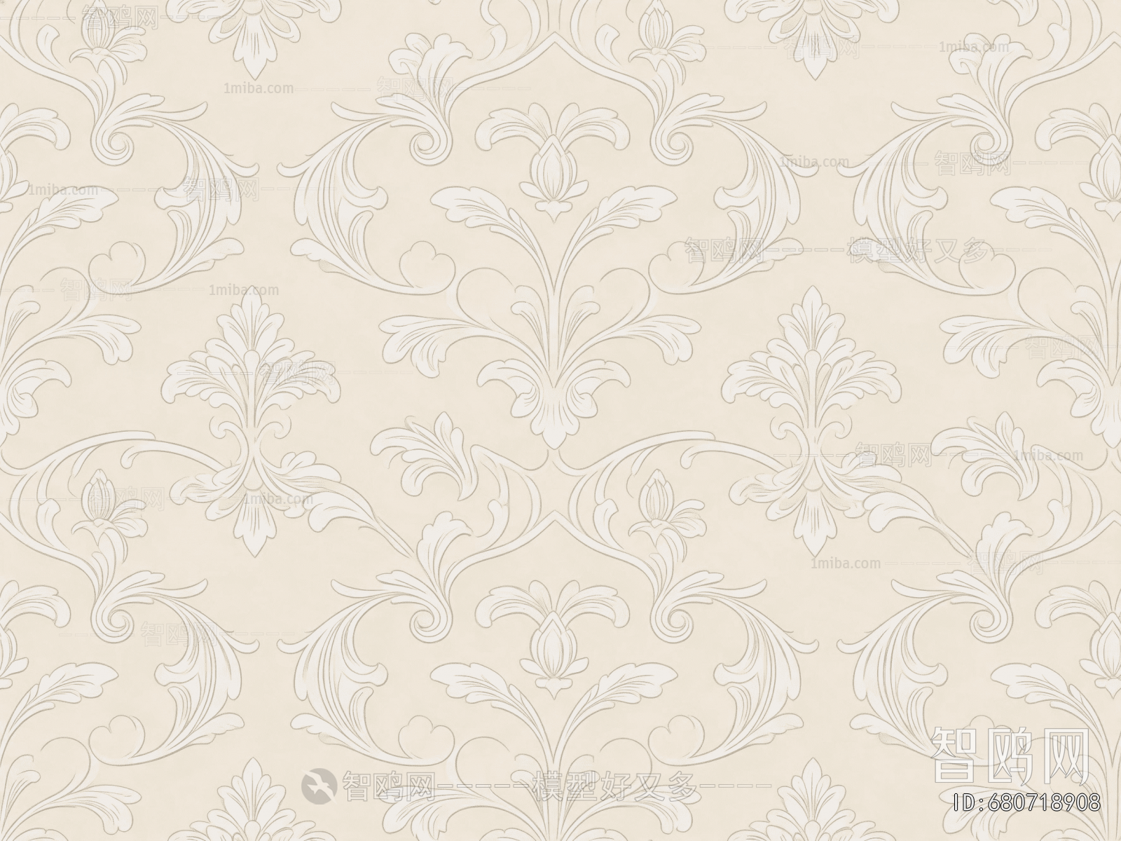 Animal And Plant Pattern Wallpaper