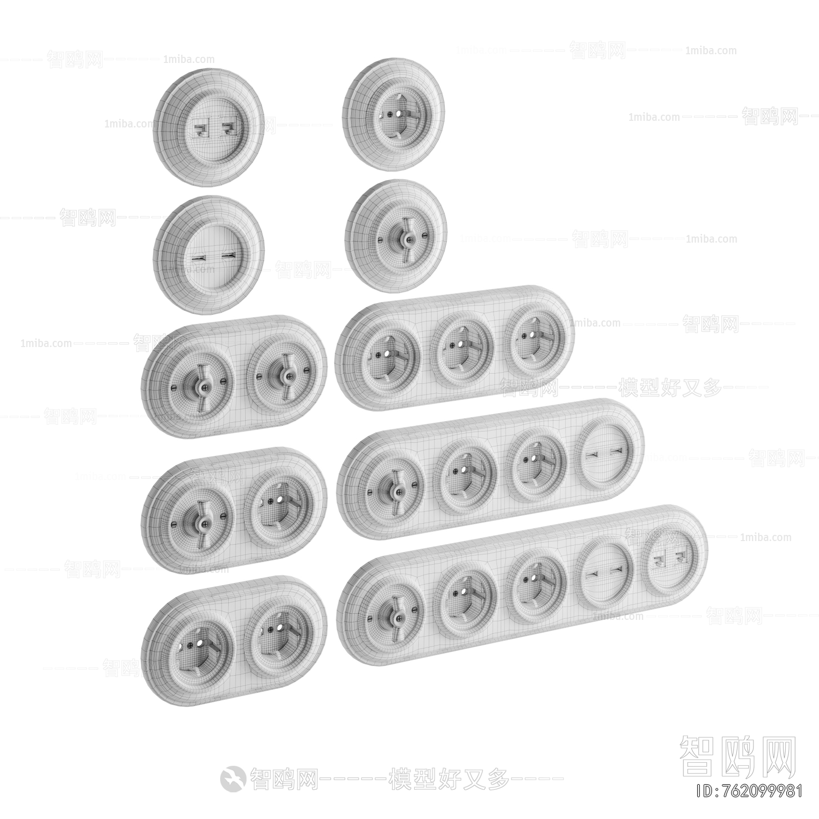 Modern Switch Socket Panel