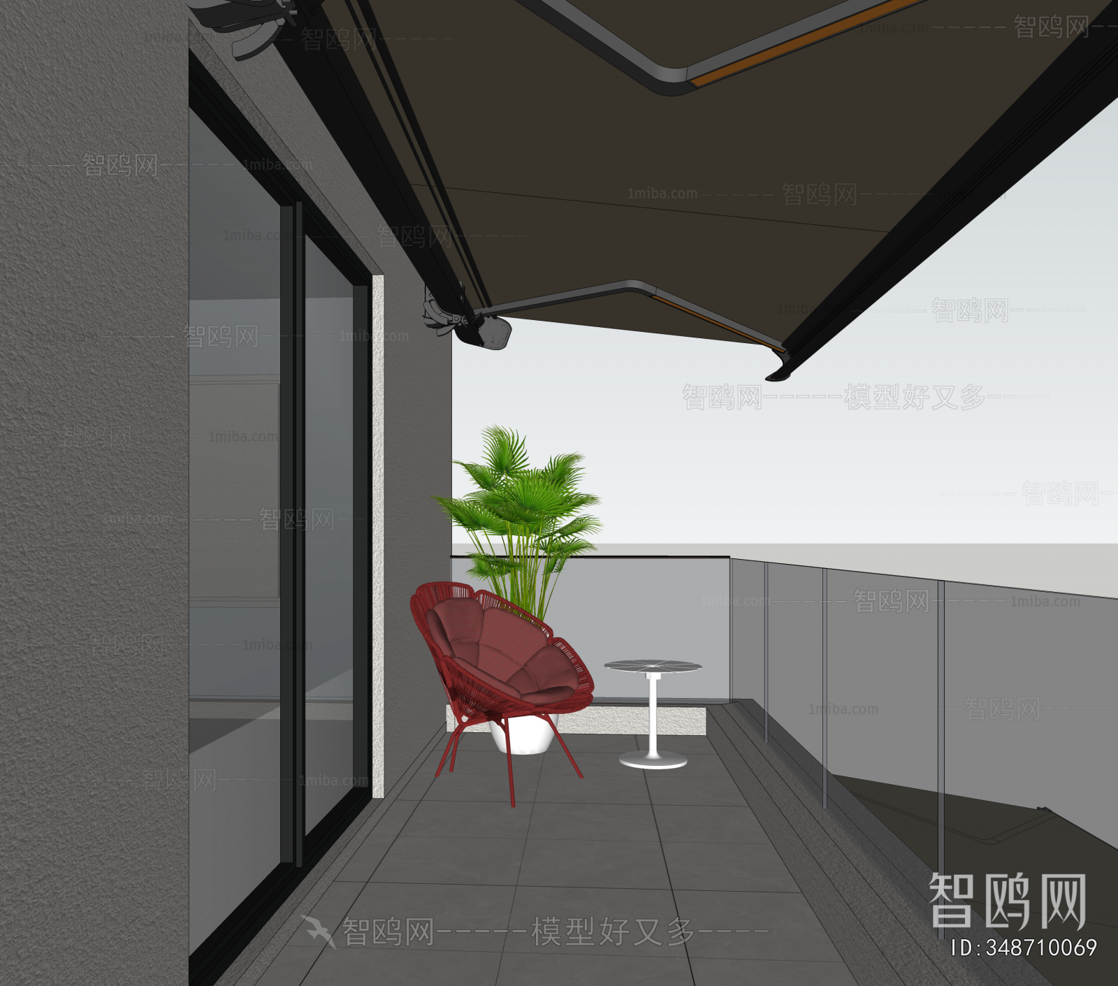 Modern Leisure Balcony
